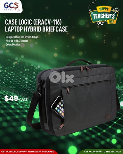 Case Logic (ERACV-116) Laptop Hybrid Briefcase