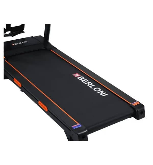 2.0HP, TREADMILL MODEL BERLONI, WITH VIBRATION MASSAGE & input aux 3