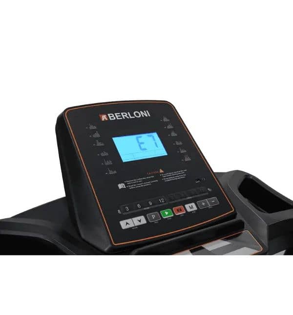 2.0HP, TREADMILL MODEL BERLONI, WITH VIBRATION MASSAGE & input aux 4