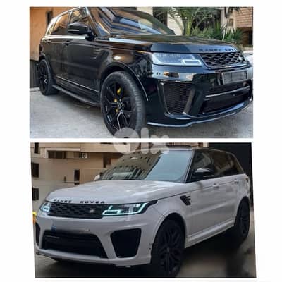 Range Rover SVR 2020 (Black-White)