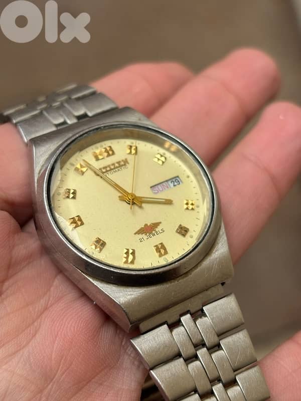 Vintage Citizen Eagle 7 Automatic - Rare Crystal - June 1986 1