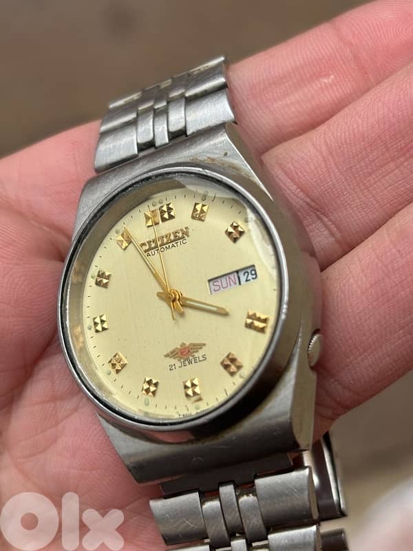 Vintage Citizen Eagle 7 Automatic - Rare Crystal - June 1986 2