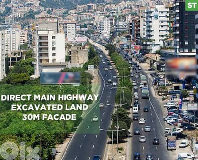direct main highway, excavated land, Ghazir/غزير REF#ST133507