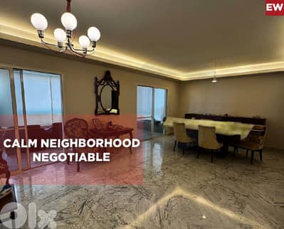 parking, 3 balconies, maid room, Zouk Mikael/زوق مكايل REF#EW133501