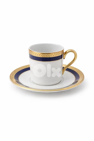 Elegant Porcelain Espresso Set (12 Cups + 12 Saucers)