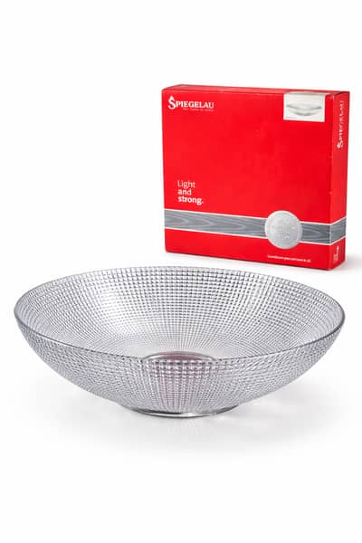 Spiegelau “Diamonds” Glass Bowl
