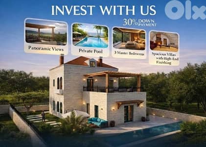 villa for sale in Batroun