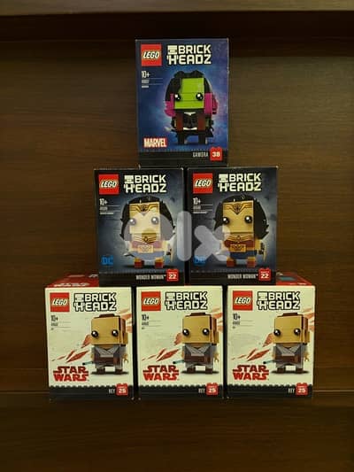 LEGO BrickHeadz Lot
