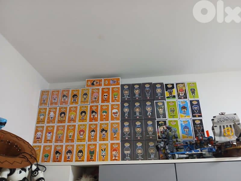 funko pop huge collection marvel anime stranger things 1