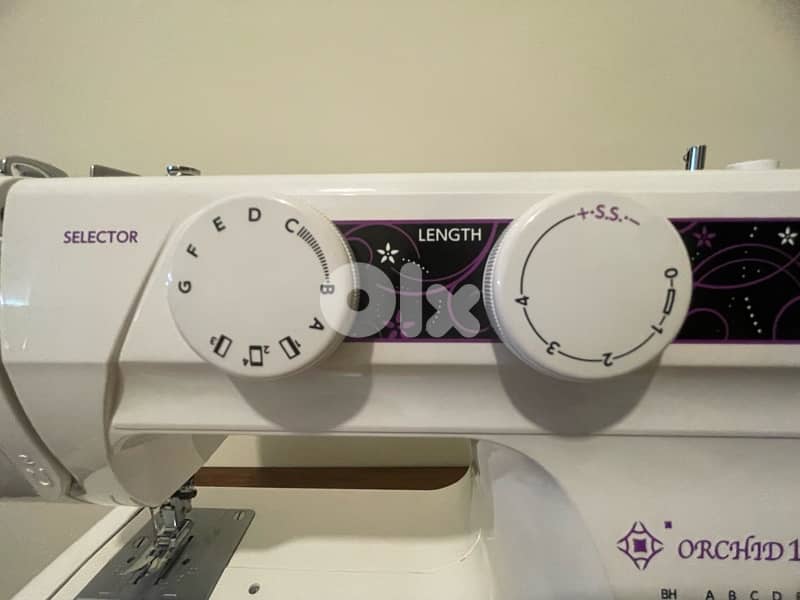 Janomi orchid 12 sewing machine 2