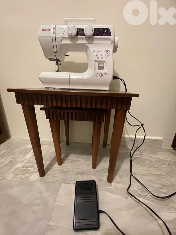 Janomi orchid 12 sewing machine 7