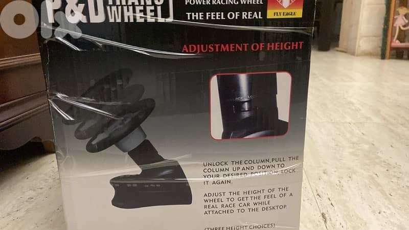 steering weel fly eagle for ps2 and pc racing cars 3