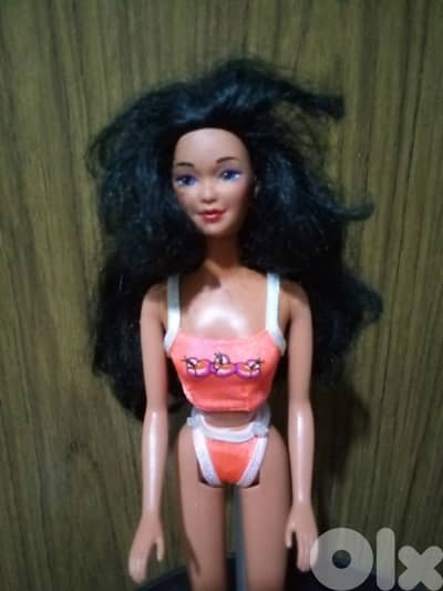 SUN JEWEL KIRA & Stick style Mattel1993 As new doll+Swimwear+Shoes=35$