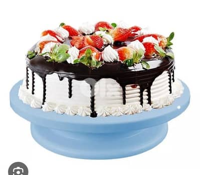 rotating cake stand