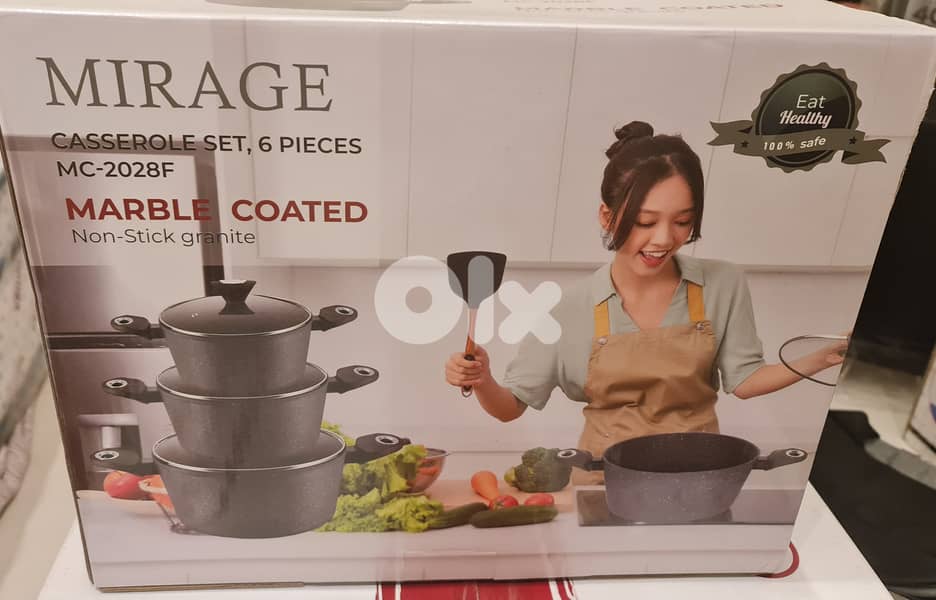 Tv, cooktop, oven, casserol set 3