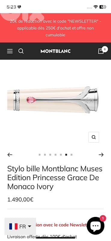 Montblanc Muses Line Princess Grace de Monaco  Ballpoint price$1900USD 8