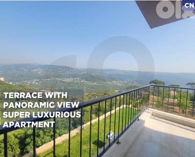 RENT/Maid’s room/panoramic view terrace/Baabdat/بعبدات ! REF#CN133518