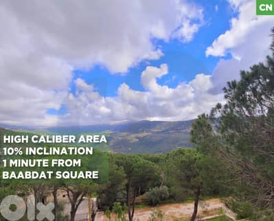 LAND/أرض/ High caliber area/Baabdat/بعبدات ! REF#CN133524 !