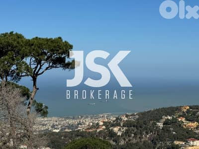 L20607 - A 1,800 SQM Land For Sale in Broumana