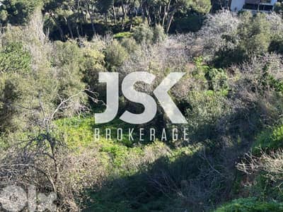 L20608 - A 1,100 SQM Land For Sale in Broumana