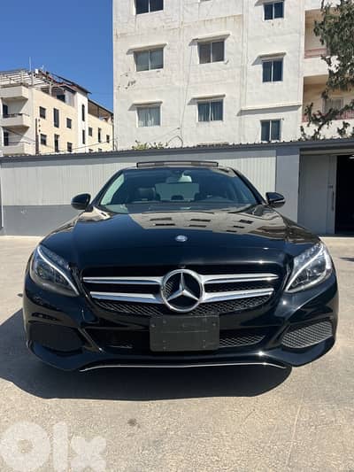 Mercedes C300 4matic 2017 panoramic led
