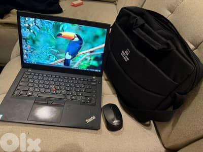 Lenovo think pad i7 12 ram finger print touch screen clean