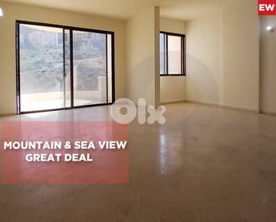 Balconies/2 Underground Parking/Zouk Mikael/ذوق مكايل ! REF#EW133537