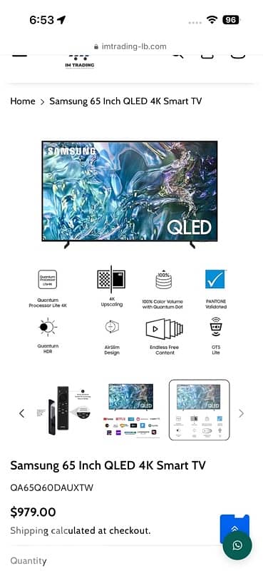 Samsung Qled 65