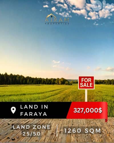 Land In Faraya Val De Neige | 1260 sqm