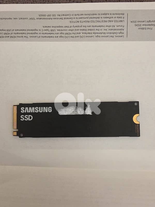 SSD NVME SAMSUNG 512 GB GEN4 1
