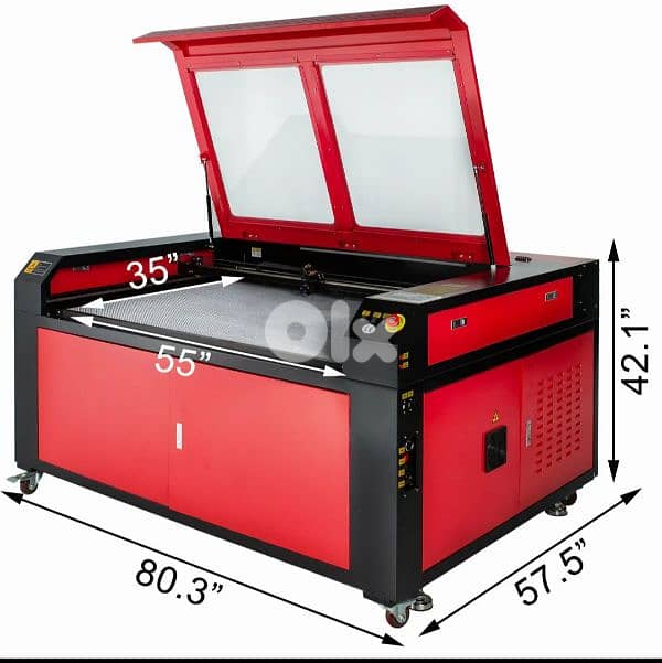 co2 laser cutter engraver 150 watt 140 cm 100 cm up and down 12