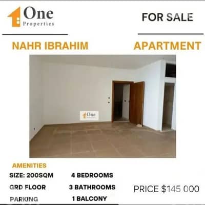 APARTMENT FOR SALE IN NAHR IBRAHIM