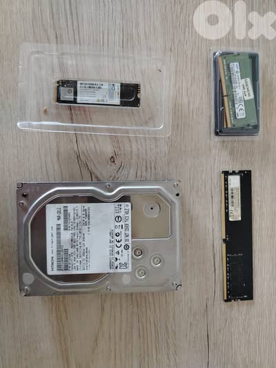 RAM DD4 NVME 1TB HDD 3TB