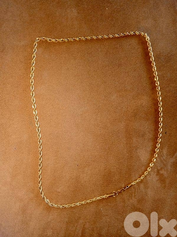 gold plated necklace for men 1