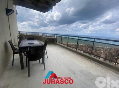 apartment for sale in sahel alma 260m + 40m terrace /للبيع ساحل علما