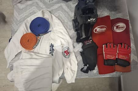 karate full set gear كل غراض الكراتيه