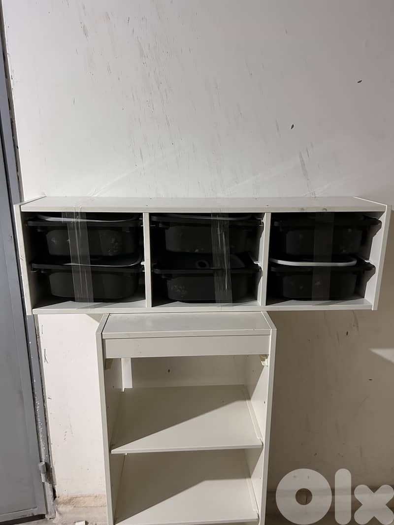 Complete Modular Storage Cabinets & Shelves Set - Great Condition! 6