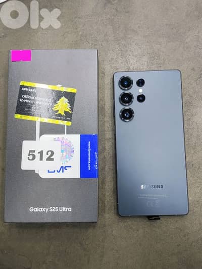 Samsung Galaxy s25 ultra  512GB jet