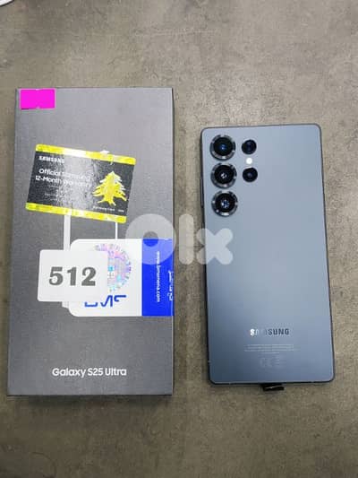 Samsung Galaxy s25 ultra  512GB jet