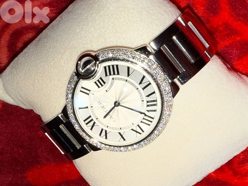 Cartier Ballon Bleu Diamond Bezel 1