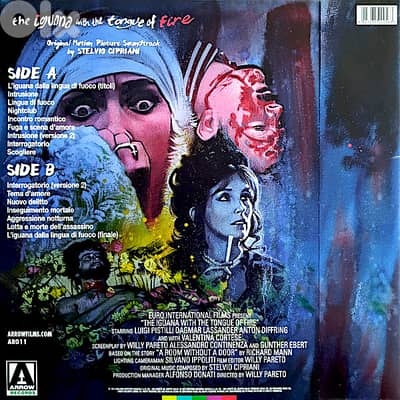 The Iguana With The Tongue Of Fire  ( RARE COLORED LP )