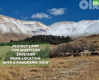 Land in Bsharri – Arez | 5,830 sqm | Zoning 20/40 REF#KM129072