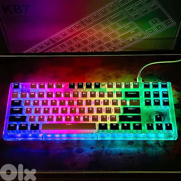 Wired Mechanical Keyboard K87 RGB 1