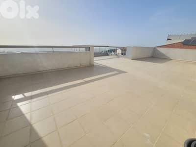 ROOFTOP | SEA VIEW | 3 BEDROOMS | TERRACE | BEIT MERRY, (BMR-112)