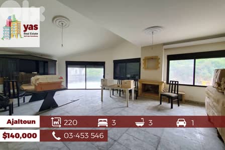 Ajaltoun 220m2 | SUPER CATCH | Well Maintained | View | TO |