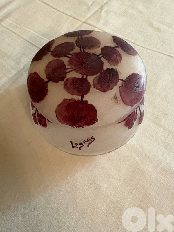 Bonbonnière Legras 1