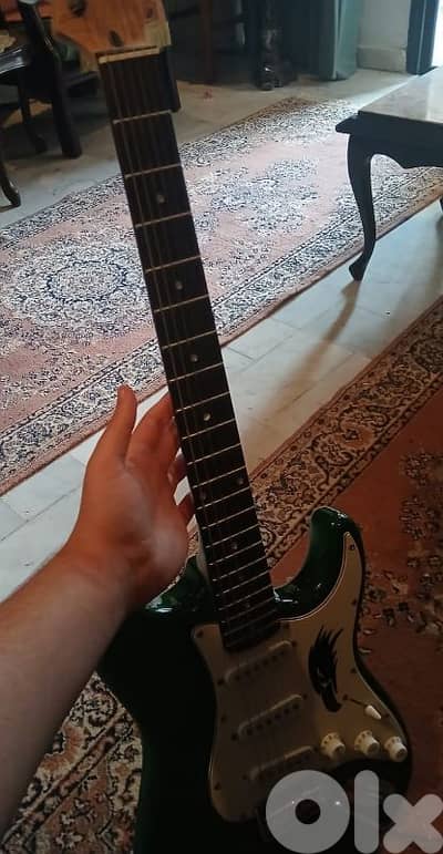 Electric guitar + amp