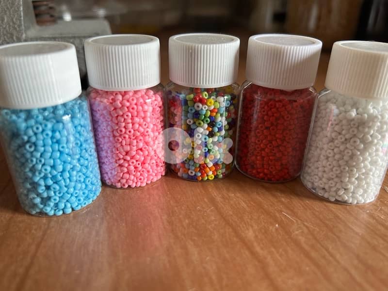 beads and necessary tools and accessories for jewelry making 1