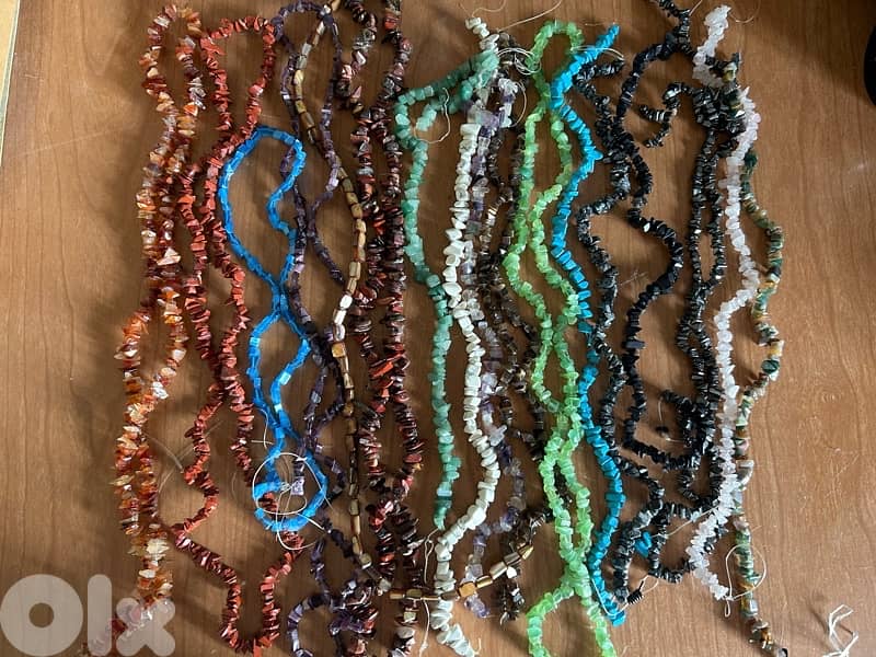 beads and necessary tools and accessories for jewelry making 2
