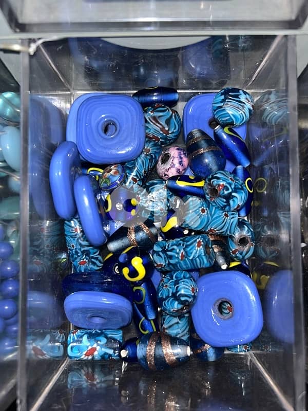 beads and necessary tools and accessories for jewelry making 11